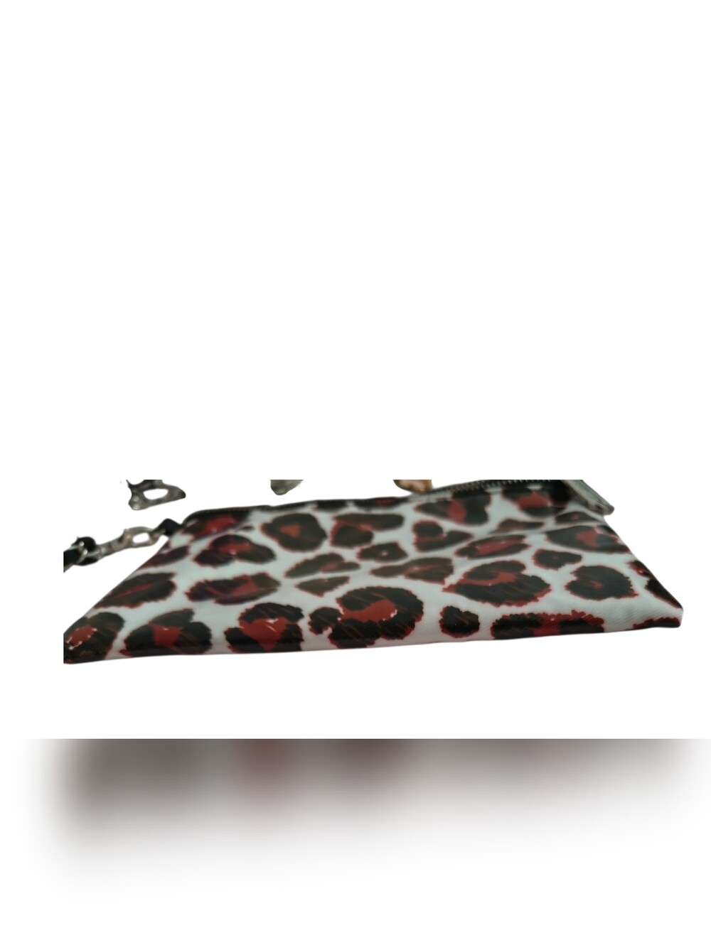 Brighton Coated Leopard Print Wristlet/Clutch - Picture 3 of 8